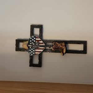 Military Cross & Rifle